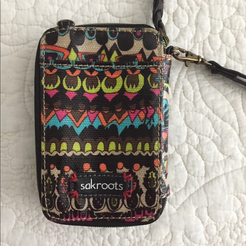 Sak Roots Wristlet Wallet